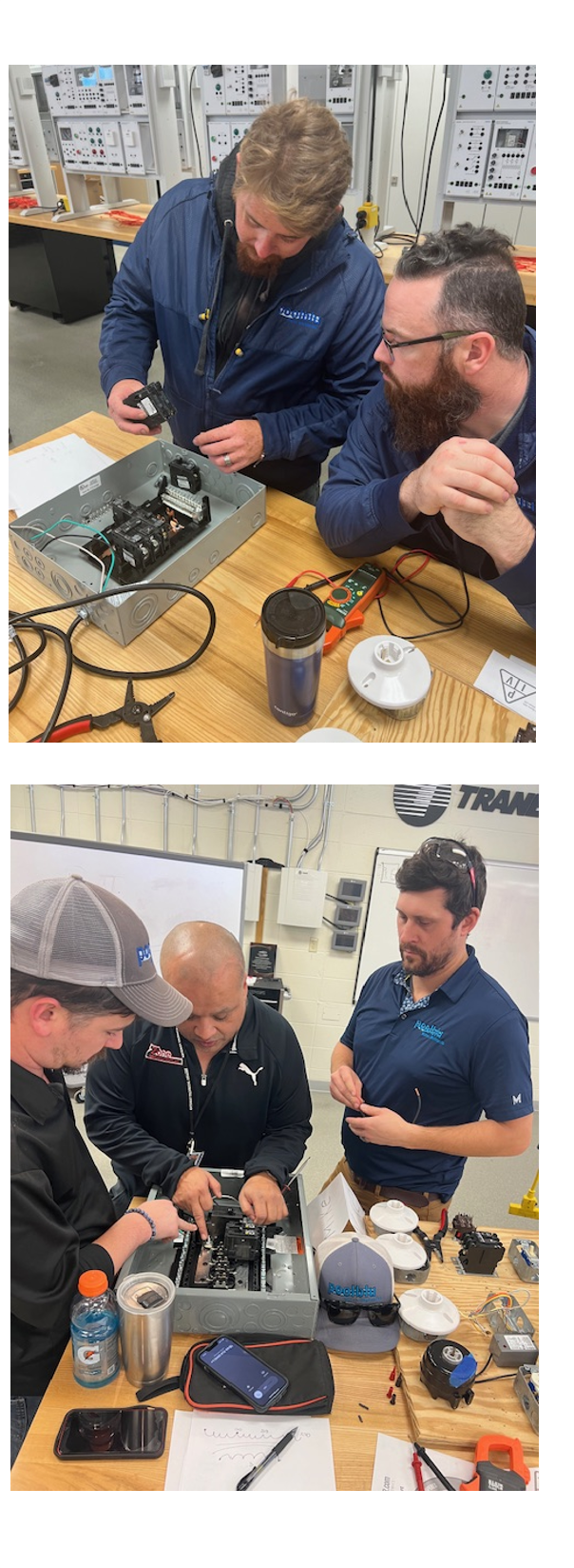 PTI Advanced Electronics workshop photos